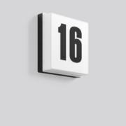 RZB LED-Hausnummernleuchte Unterteil Schwarz 221167.003.25 