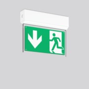 RZB LED-Sicherheitsleuchte weiß, 3h, autom.Test 672420.002 