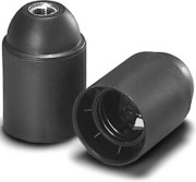 Fassung E27 sw,glatt,M10x1 101947 