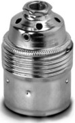 Fassung E27 Met,verm,glatt,M10x1 102803 