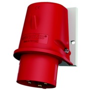 Wandstecker 16A,5p,6h,400V,IP44 801 