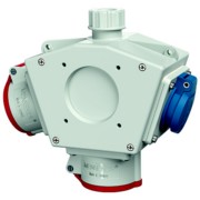 DELTA-BOX 2xCEE16A5P,Schuko 92916 