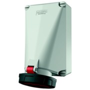 Wanddose 125A,5p,6h,400V,IP67 143 