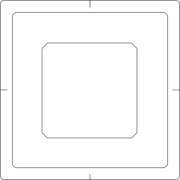 Klebefolie für Funk-Wandsender 80 KLEFO 