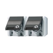 SCHUKO-Steckdose 2-fach 16A 250V 8220 NAWSL 