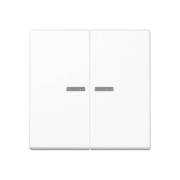 KNX RF Taster 2fach Thermoplast, Serie A 10921 ST BF WW 