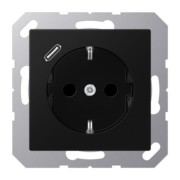 SCHUKO Steckdose mit USB Typ C A 1520-18 SWM 