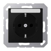 SCHUKO Steckdose m.Schriftfeld 6x46mm A 1520 BFKINA SWM 