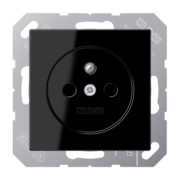 Steckdose fran./belg. System A 1520 FBFKI SW 