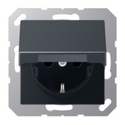 SCHUKO Steckdose 16 A 250 V,anthrazit 1520 NBFKL ANM 