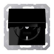 SCHUKO Steckdose 16 A 250 V, schwarz 1520 NBFKL SW 