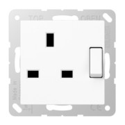 Steckdose 13A 250V 2-pol. A 3171 WW 