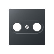 Abdeckung TV-Steckdose anthrazit matt A 561 BFPLTV ANM 