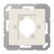 Abdeckung f. XLR-Steckdose weiß A 568 BF 