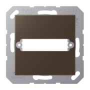 Abdeckung mokka für Trapezsteckverb. A 594-125 MO 