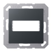 Abdeckung für D SUB 15/9 anthrazit matt A 594-1915 ANM 