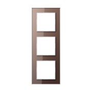 Glasrahmen 3fach mokka waage-/senkrecht AC 583 GL MO 