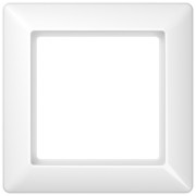 Rahmen 1-fach aws waage/senkrecht AS 581 WW 