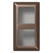 AP-Kappe, 2fach mokka angeformter Rahmen AS 582 A MO 