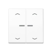 Taster 2fach JUNG HOME BT A 17102 BF P WW 