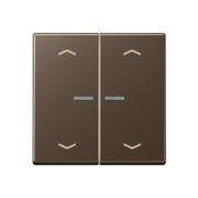 Taster 2fach JUNG HOME BT A 17102 P MO 