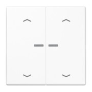 Taster 2fach JUNG HOME BT LS 17102 P WW 