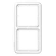 Rahmen 2-fach aws waage/senkrecht CD 582 WU WW 