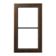 Rahmen 2fach Mess/antik waage-/senkrecht FDME 2982 AT 