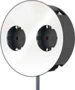 Steckdoseneinheit TWIST ws 2xSchutzk. 931.200 