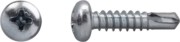 Bohrschraube m.Linsenkopf M-H 4,2x22 galv.verz 6047/001/51 