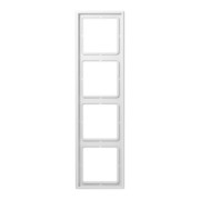 Rahmen 4-fach aws waage/senkrecht LS 984 WW 