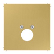 Abdeckung Mess/clas f. 2 Kleinsteckdosen ME 2962-1 C 