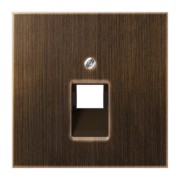 Abdeckung Mess/antik f.IAE/UAE-/Datendose ME 2969-1 UA AT 