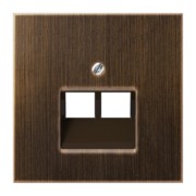 Abdeckung Mess/antik f.IAE/UAE-/Datendose ME 2969-2 UA AT 