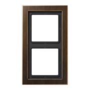 Rahmen 2fach Mess/antik waage-/senkrecht MED 2982 AT 