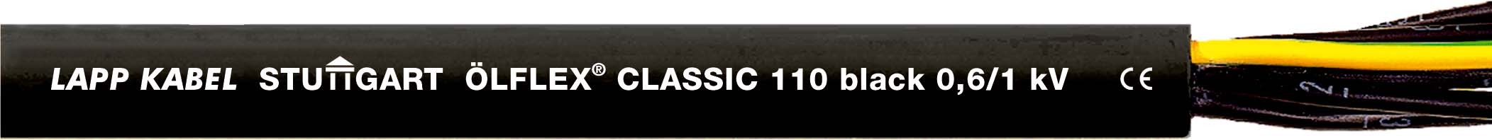 ÖLFLEX CLASSIC 110 Black 0,6/1kV 4G2,5 1120342 T500 