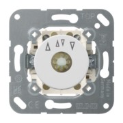 Jalousie-Drehschalter 1-pol., 10 A 250 V 1234.10 WW 