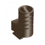 Einführung AP-Kappen br für Rohr bis 16mm 13 