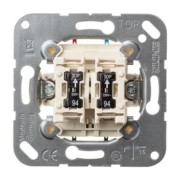 Wipp-Kontrollschalter Serie mit 2 Glimmlp. 505 KOU 5 