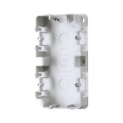 Montagegehäuse 2-fach für Aufputz-Kappen 582 A 