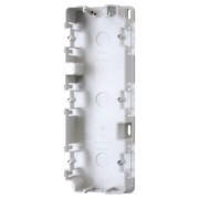 Montagegehäuse 3-fach für Aufputz-Kappen 583 A 