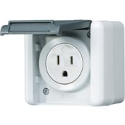 Steckdose m.Schutzkontakt 15A 125V 821-15 USW 