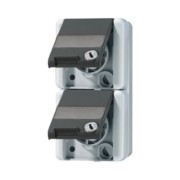 SCHUKO-Steckdose 2-fach 16A 250V 822 NAWSL 