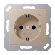 SCHUKO-Steckdose 16A 250V LED-Orient.licht ws A 1520-O CH LNW 