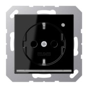 SCHUKO-Steckdose 16A 250V LED-Orient.licht ws A 1520-O SW LNW 