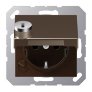 SCHUKO-Steckdose 16A 250V Klappdeckel A 1520 BFKLSL MO 