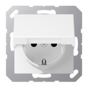 SCHUKO Steckdose mit Klappdeckel A 1520 BFKL WWM 