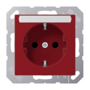 SCHUKO-Steckdose 16A 250V Schriftfeld bruchsi. A 1520 BFNA RT 