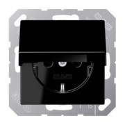 SCHUKO-Steckdose 16A 250V Klappdeckel A 1520 KL SW 