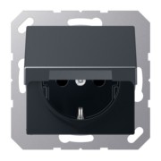 SCHUKO Steckdose 16 A 250 V,anthrazit 1521 BFKL ANM 